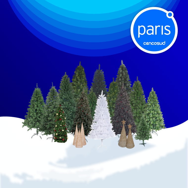 Pinos Navidad Productos Seleccionados. Exclusivo Presencial en oferta pagando con CencoPay en Paris