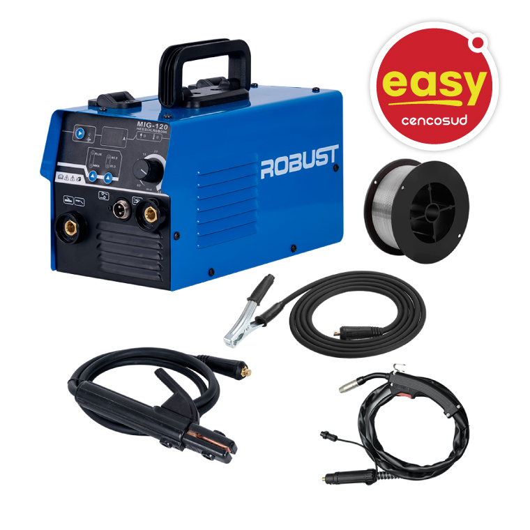 Soldadora Robust Inverter MIG/MMA 120A en oferta pagando con CencoPay en Easy