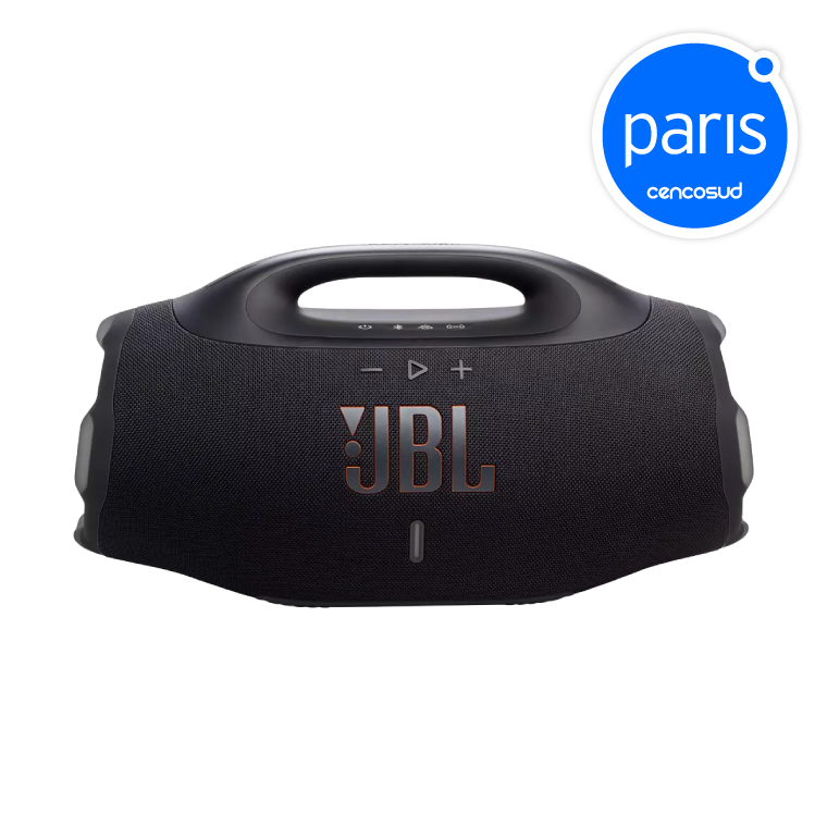 Parlante JBL Bluetooth Boombox 4 Negro en oferta pagando con CencoPay en Paris