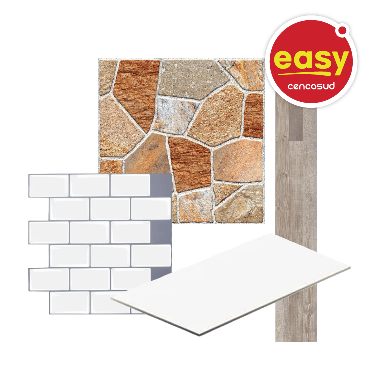 Cerámicas & Pisos. Productos Seleccionados en oferta pagando con CencoPay en Easy