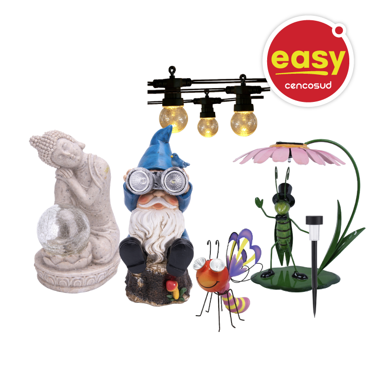 Lámparas, Guirnaldas y Estacas Solares Abitare y M+Design. Productos Seleccionados en oferta pagando con CencoPay en Easy