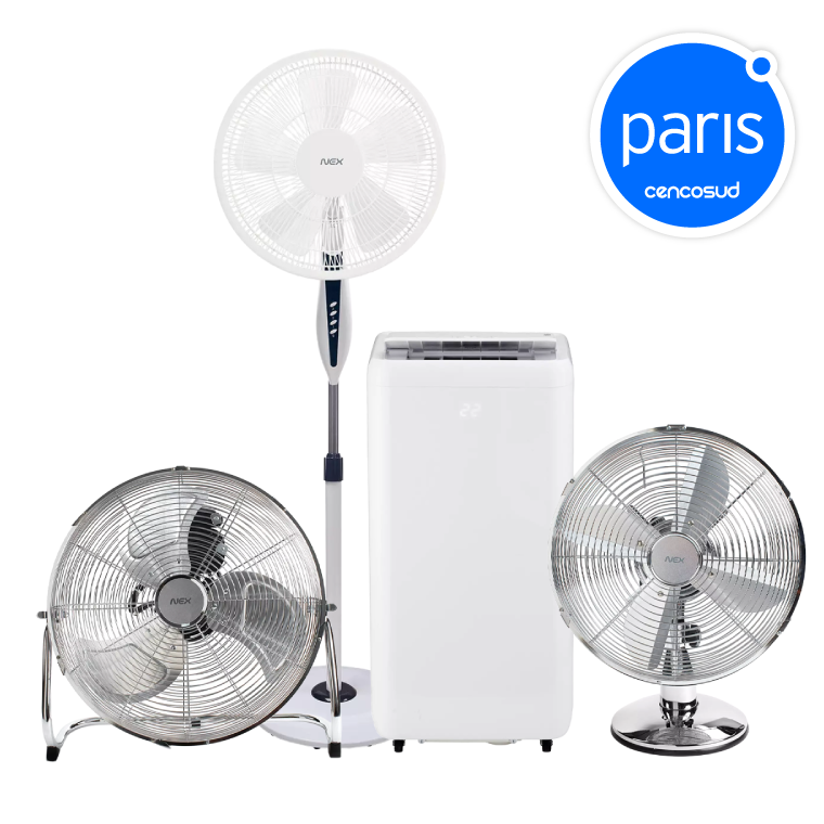 Todo Ventilación NEX. Exclusivo Presencial en oferta pagando con CencoPay en Paris