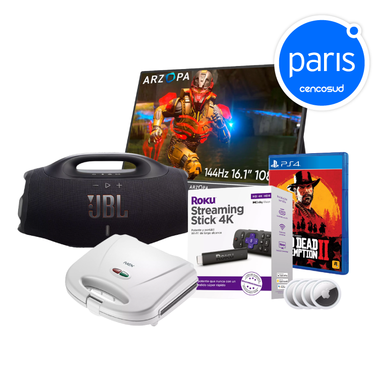 Electro y Tecno con CencoPay. Productos Seleccionados en oferta pagando con CencoPay en Paris