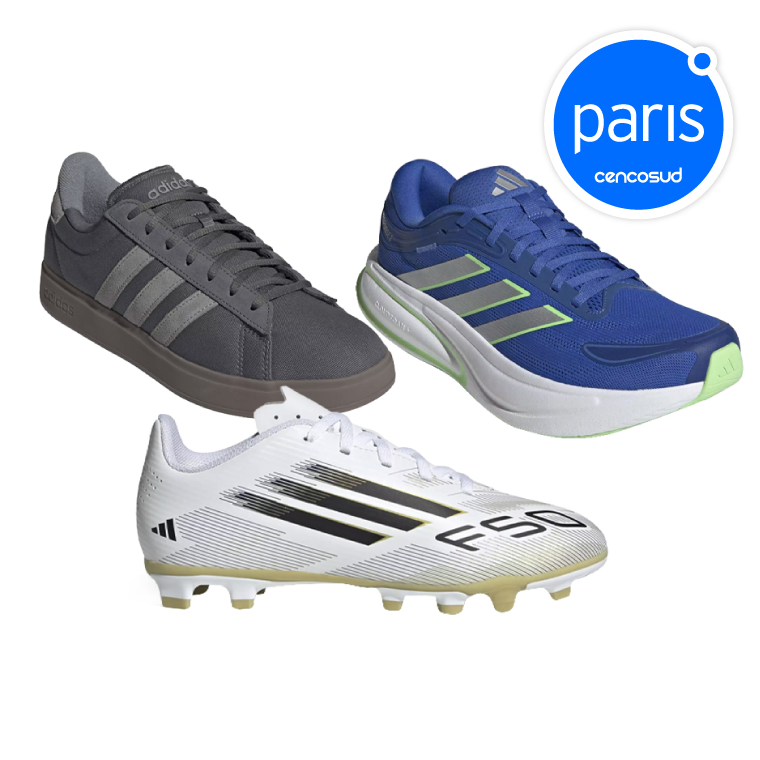 Todo Calzado Adidas, Adidas Terrex & Adidas Originals. Exclusivo Presencial en oferta pagando con CencoPay en Paris