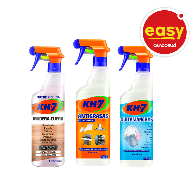 Productos de Limpieza KH-7. Exclusivo Presencial con CencoPay en Easy