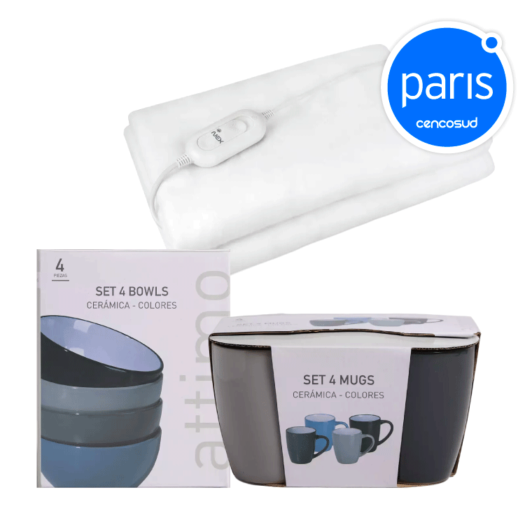 Promo Hogar Saldo CencoPay. Exclusivo Presencial en oferta pagando con CencoPay en Paris