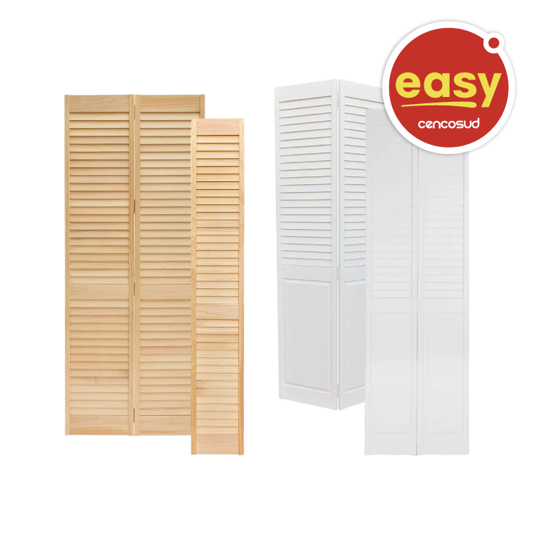 Puertas de Closet de Pino Radiata Temsa. Productos Seleccionados pagando con CencoPay