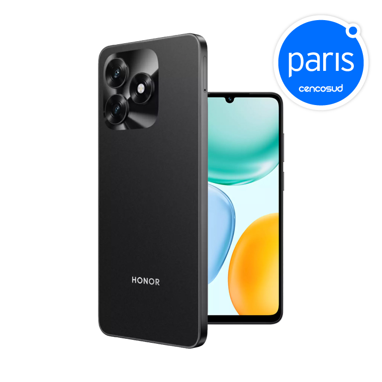 28 JUN – PARIS – Smartphone Honor X5C 128GB 6.73” Negro Liberado. Solo en Tiendas