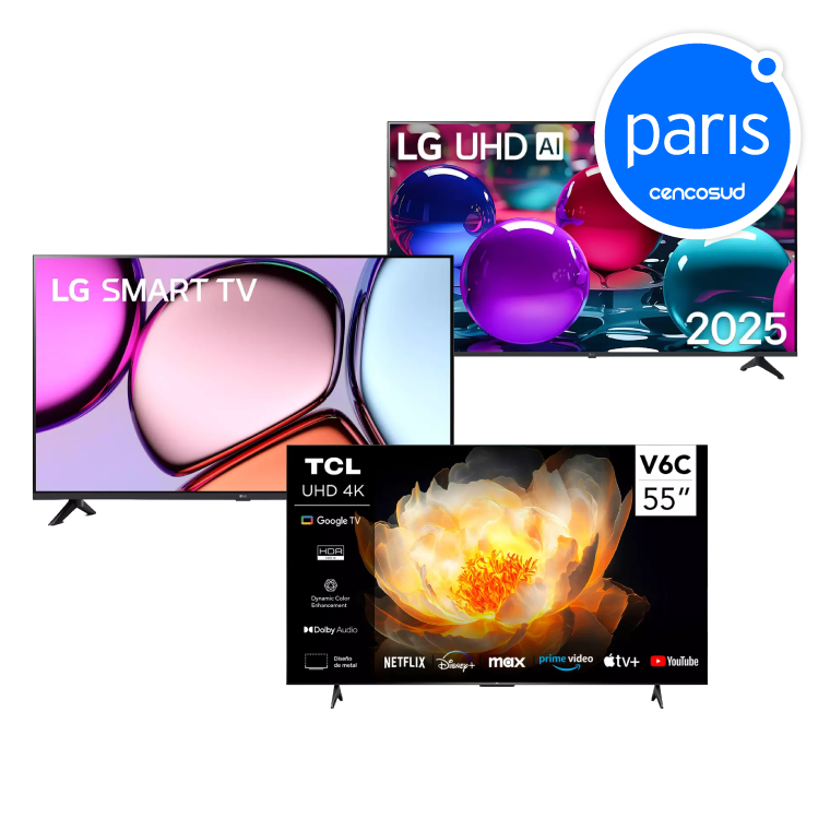 Especial CyberTV en Paris. Productos Seleccionados en oferta con CencoPay