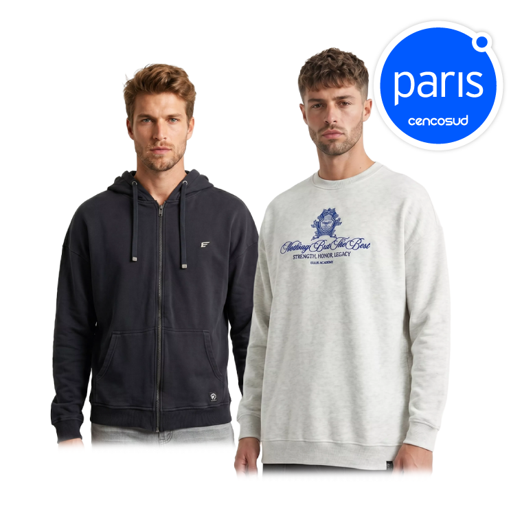 Polerones Ellus Nueva Temporada. Productos Seleccionados. Solo Online